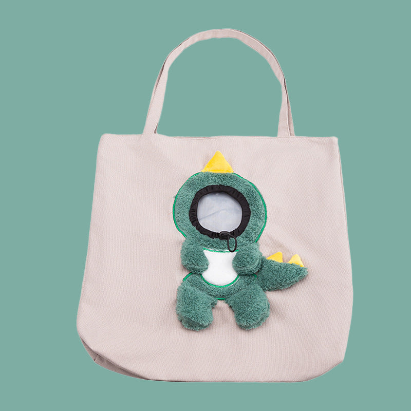 Petit sac de transport pour chat et chien avec motif abeille - Sac portable et respirant - Sac souple pour animaux de compagnie avec fermetures éclair de sécurité - Sac à main pour voyage
